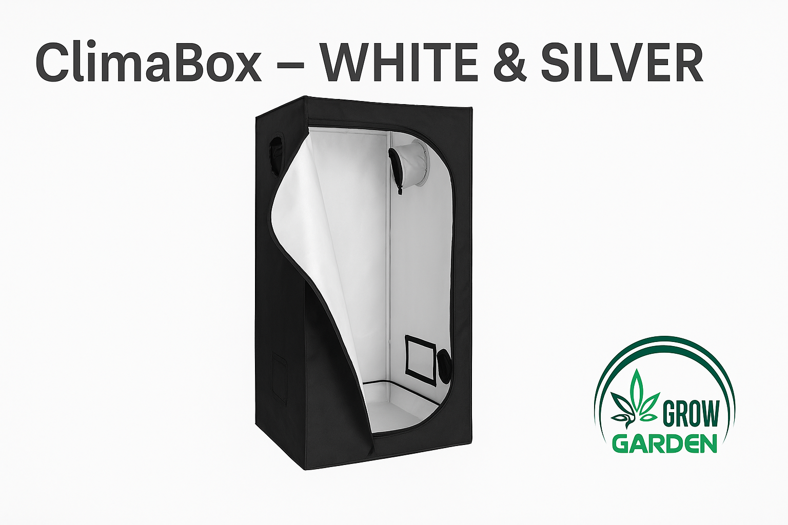 ClimaBox – pěstební boxy (WHITE & SILVER) | GrowGarden